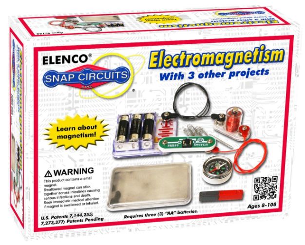 snap circuits electromagnetism kit 11-16