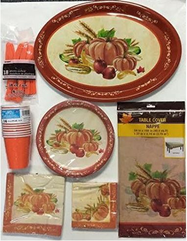 thanksgiving paper party supplies 11-16