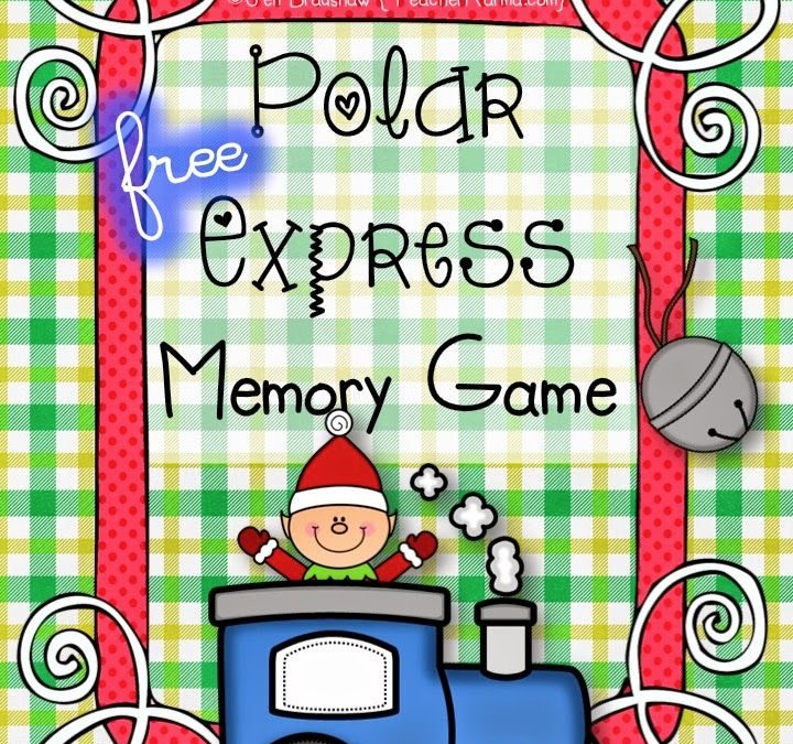 FREE Polar Express Memory Game!