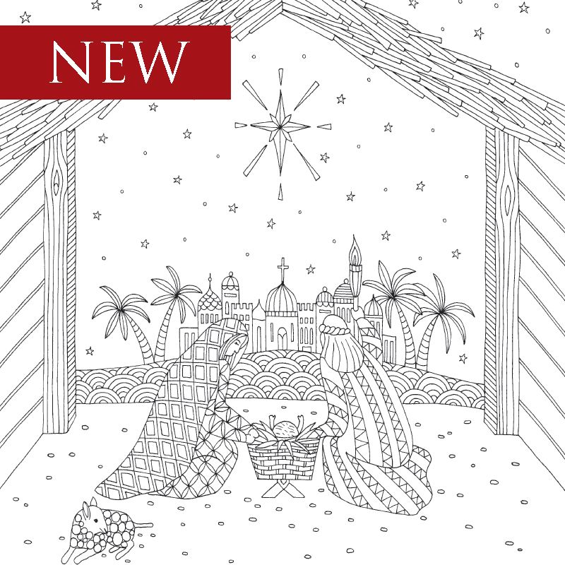 FREE Printable Christmas Coloring Pages!