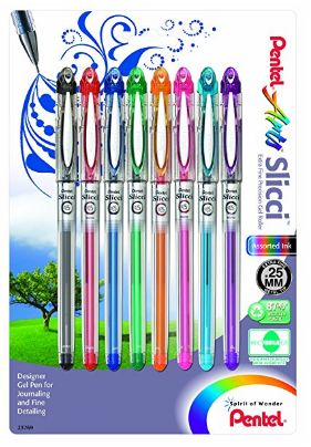 assorted gel pens 12-7