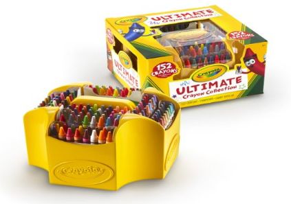 crayola crayons with caddy 12-9
