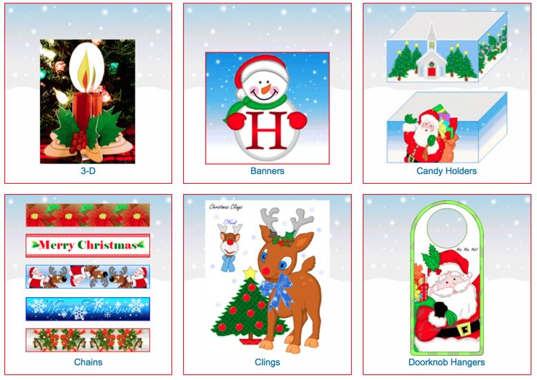 free printable christmas decorations 12-14