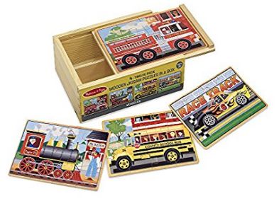 vehicles wooden puzzles 12-9