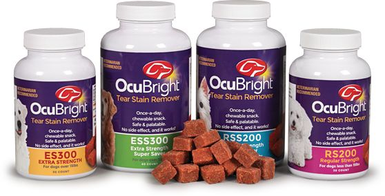 FREE 30-Day Supply OcuBright Dog Tear Stain Removal!
