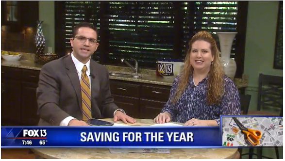 {Video Replay} Fox 13 Savings Segment ~ Four Items To Have Financial Success In 2017!