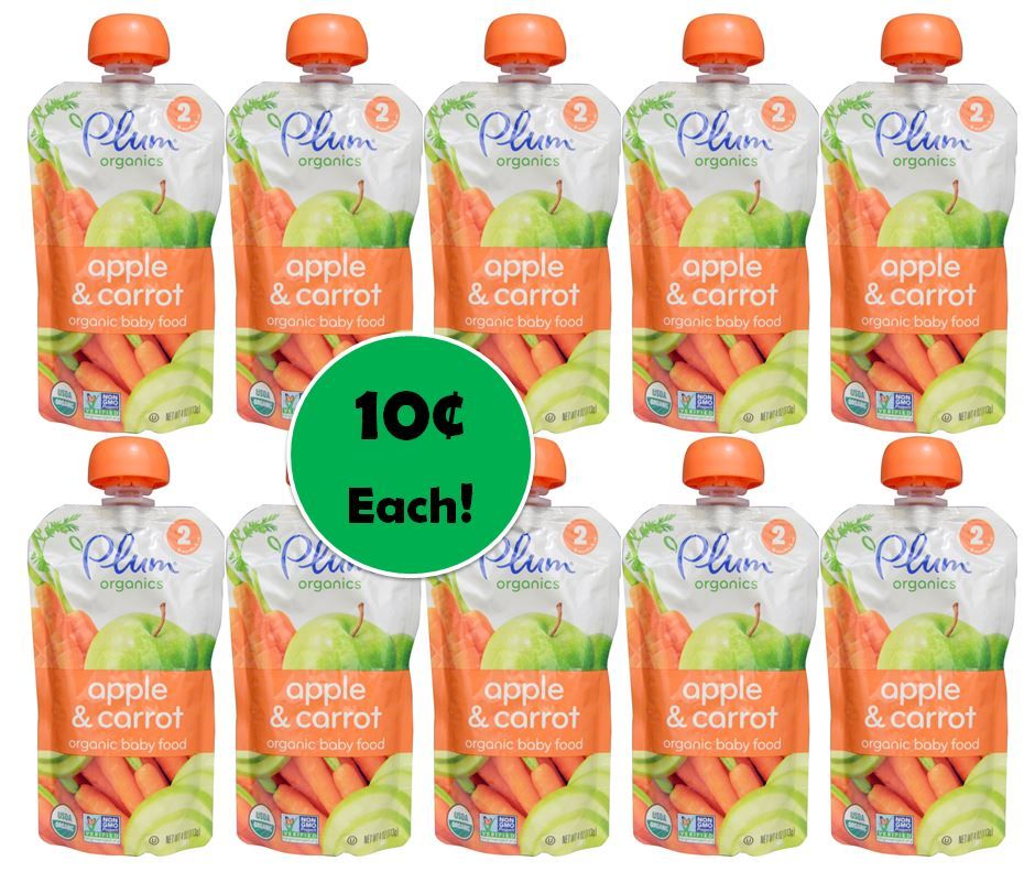 Grab These Coupons and Your Change! Score Plum Organics Organic Baby
