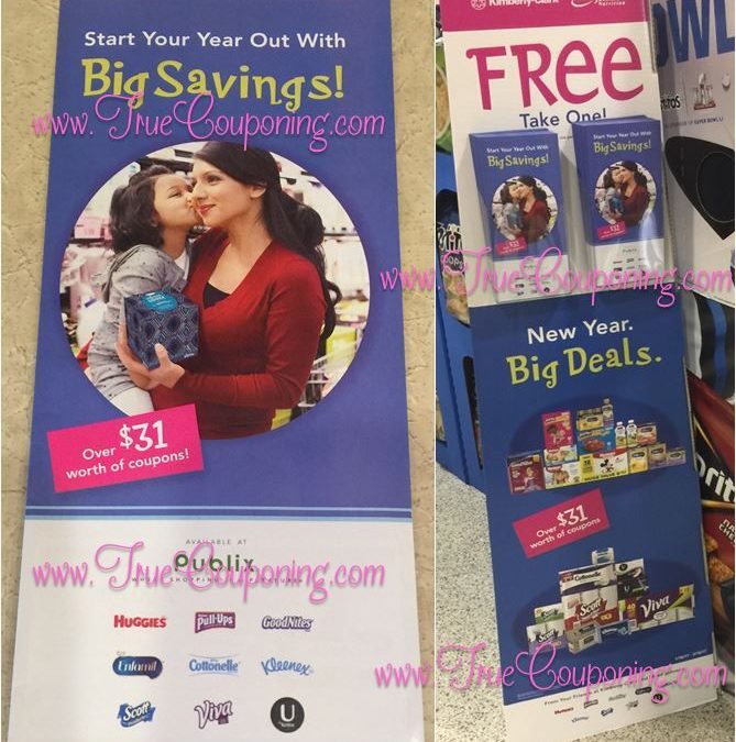 Publix "Start Your Year Out With Big Savings!" Kimberly-Clark Coupon Booklet (Valid till 2/16/17)