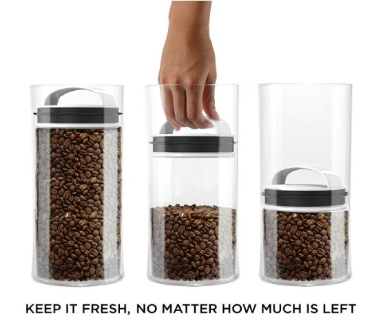airless storage canisters 1-4
