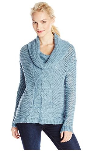 Pretty Cowl Neck Sweater to Keep You Warm