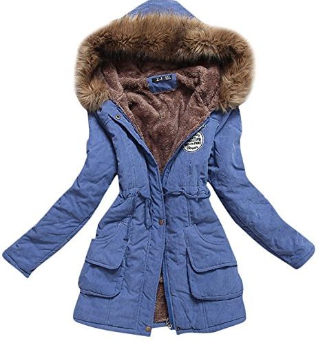 faux fur hooded jacket 1-5