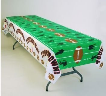 Football Touchdown Tablecovers, 3 pack