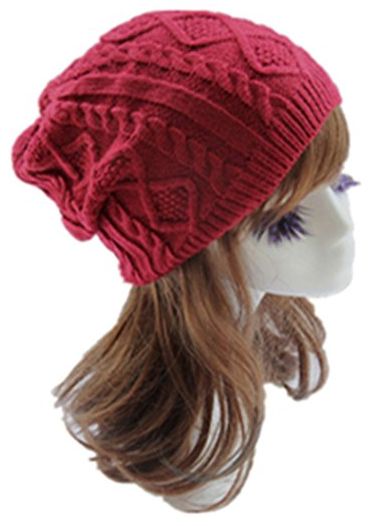 oversized knit hat 1-19
