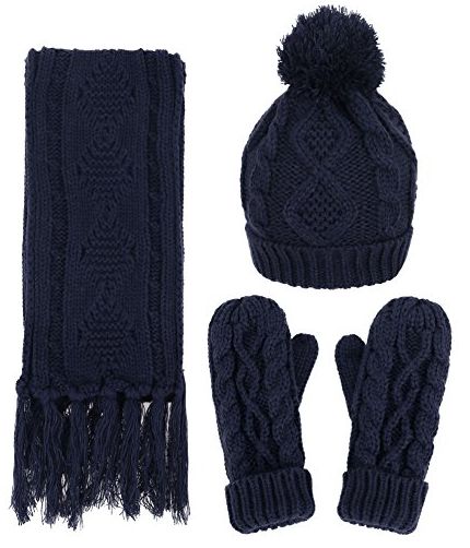 scarf gloves hat set 1-21