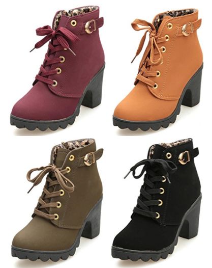 winter high heel boots 1-14