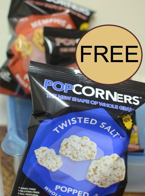 FREE PopCorners Chips! Yum!