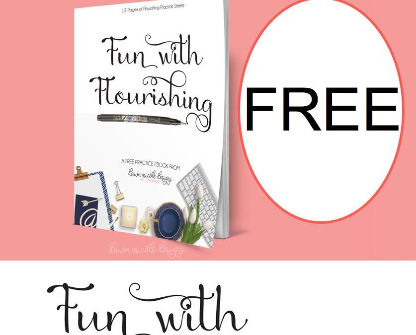 FREE Hand Lettering Practice eBook!