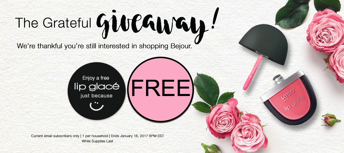 FREE Lip Glace from Bonjour!
