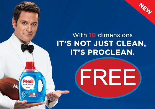 FREE Persil Laundry Detergent!