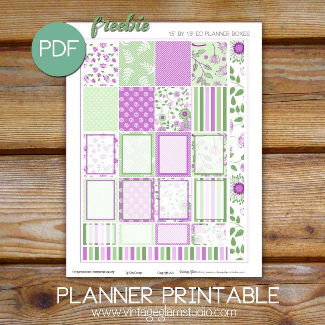 Get The Best FREE Monthly Planner Sticker Printables