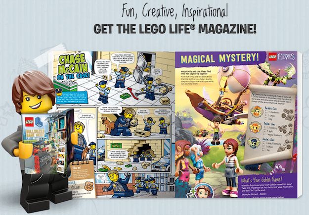 free lego life magazine 2-9