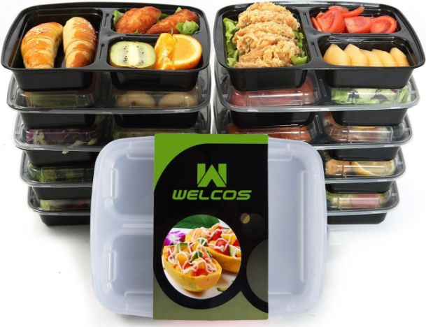Meal Prep Containers 10pk just $10.99!