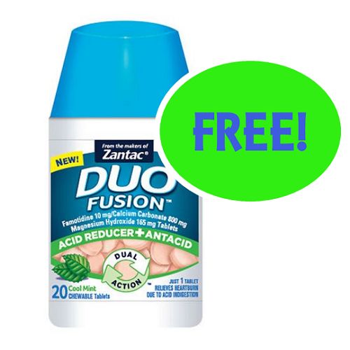 FREE Zantac Duo Fusion at Target! Say Goodbye To Heartburn for FREE! ~ Ends Wednesday!