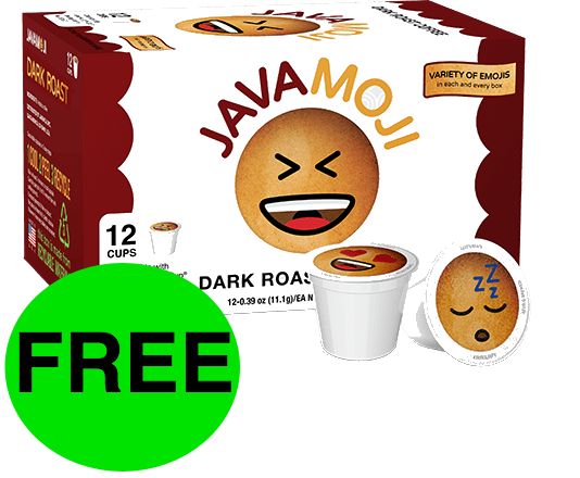 FREE Javamoji Coffee K-Cup!