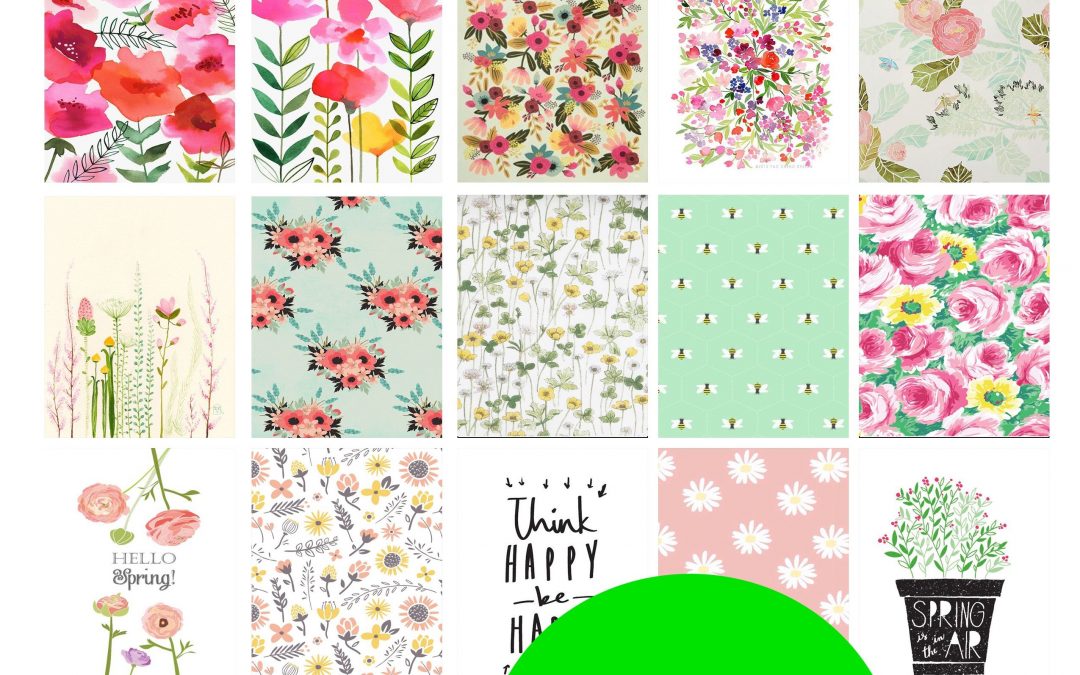 FREE Adorable Floral Planner Printables!