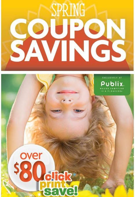 Publix "Spring Coupon Savings" Coupon Booklet & Printables (Valid through 4/9/17)