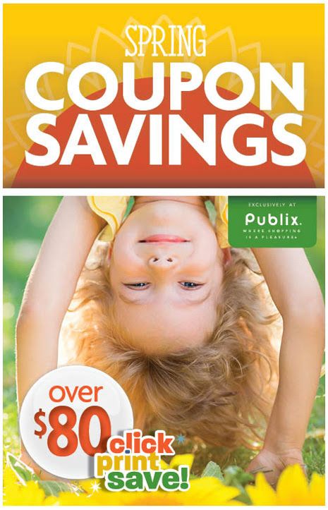 Publix quot Spring Coupon Savings quot Coupon Booklet Printables (Valid