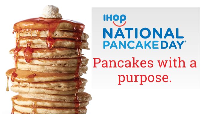 FREE Short Stack of Pancakes at IHOP! TODAY ONLY 3/7!