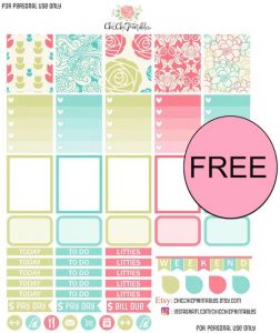 Get The Best FREE Monthly Planner Sticker Printables