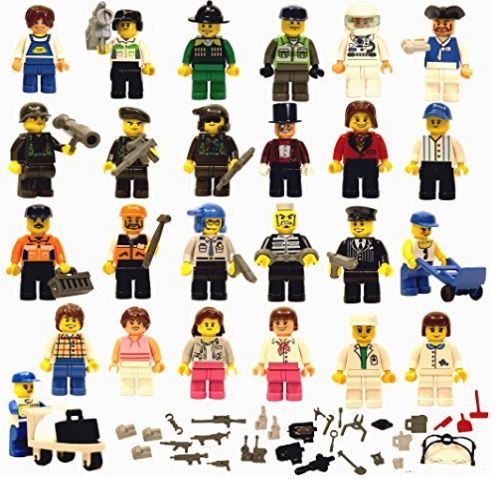 30 Mini Figures + 40 Accessories Only $19.99!