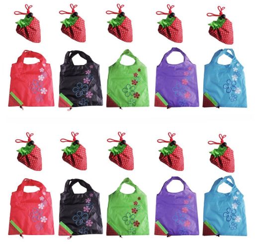 Reusable Shopping Bags Pack of 10 UNDER $6 SHIPPED