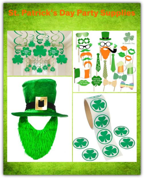 Great Deals on St. Patrick's Day Party Supplies Here!