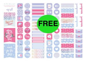 Get The Best FREE Monthly Planner Sticker Printables
