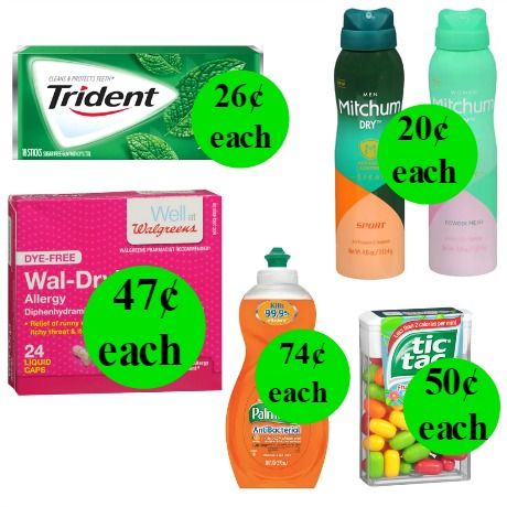 Don't Miss Your TWELVE (12!) DEALS Just 99¢ or Less at Walgreens! Happening Now!