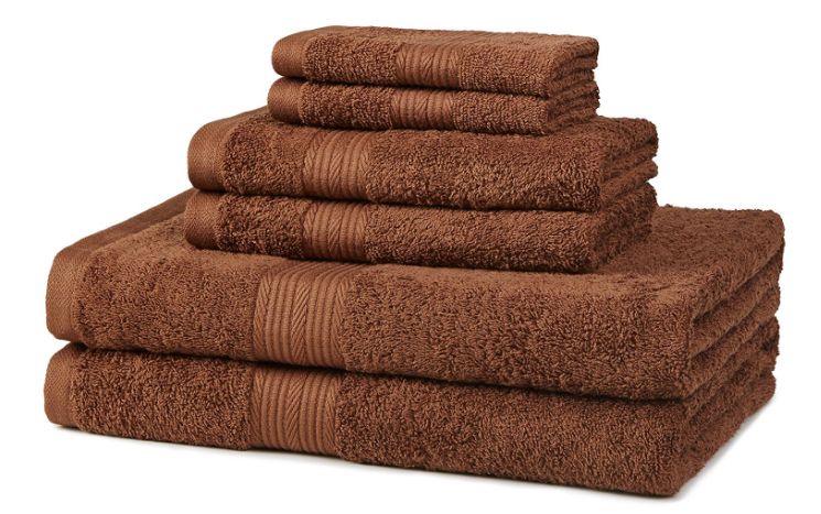Great Price on SIX Piece Cotton Towel Set LESS Than $18