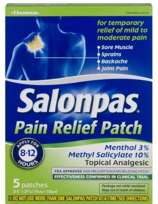 FREE Salonpas Pain Relieving Patch!