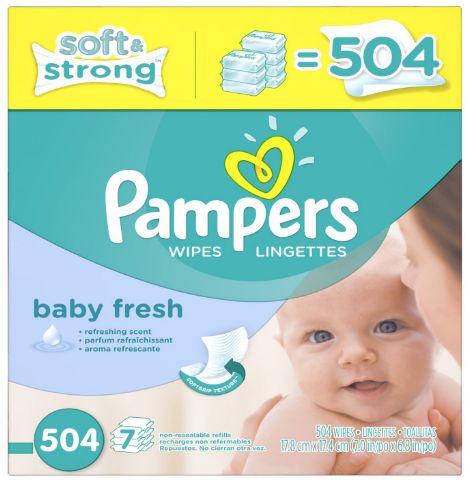 My Favorite All Purpose Cleaner? Baby Wipes!