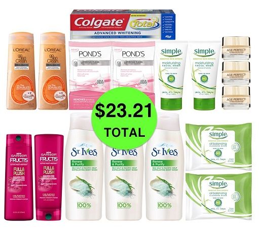 For Only $22.31 TOTAL, Get (1) Toothpaste, (2) Hair Care, (3) Body Washes & (11) Facial Care Products This Week at CVS!
