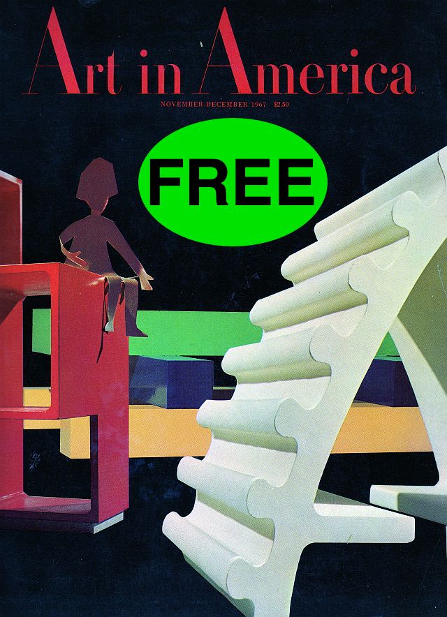 FREE Annual Subscription to Art in America Magazine {39