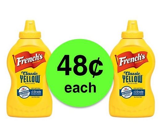 Make It Tangy with 48¢ French's Classic Yellow Mustard at Publix! ~ NOW!