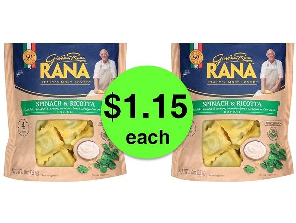 Easy Dinner Deal! Pick Up $1.15 Rana Ravioli or Tortelloni at Publix! ~ Going On Now!