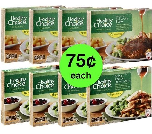 Don't Miss Your Chance to Fill the Freezer with 75¢ Healthy Choice Entrees at Publix! ~ Ends Wednesday!