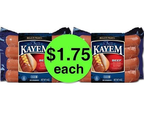 Fire Up the Grill for $1.75 Kayem Deli Beef Hot Dogs at Publix! ~ Going On Now!