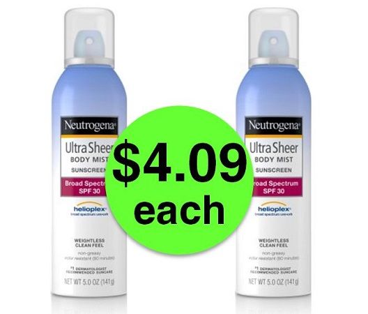 SAVE Over 60% Off Neutrogena Suncare at Publix! ~ Ends Tues/Weds!