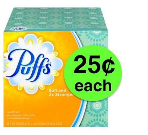 Pick Up 25¢ Puffs Facial Tissues at Publix! ~ Ends Tues/Weds!