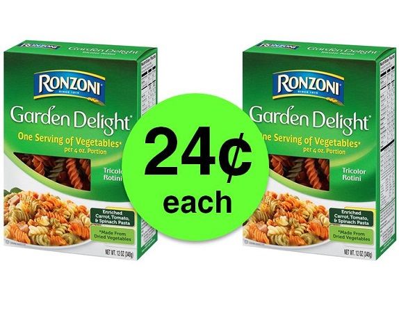 Delight Yourself with 24¢ Ronzoni Garden Delight Pasta at Publix! ~ Ad Starts Today!